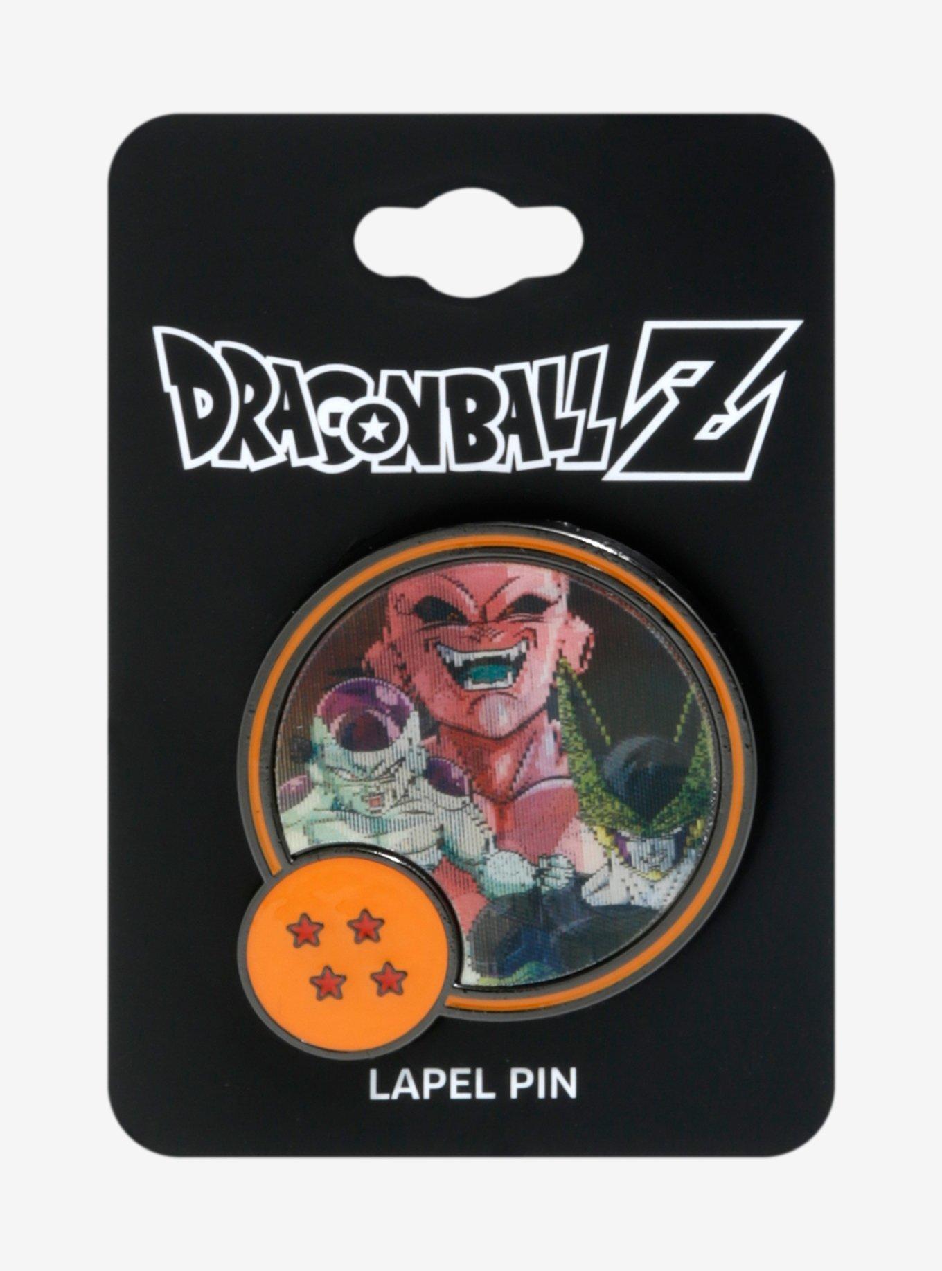 Dragon Ball Z Lenticular Enamel Pin, , alternate