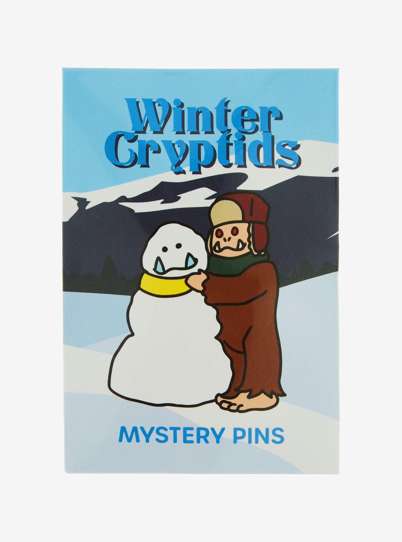 Winter Cryptids Blind Bag Enamel Pin, , alternate