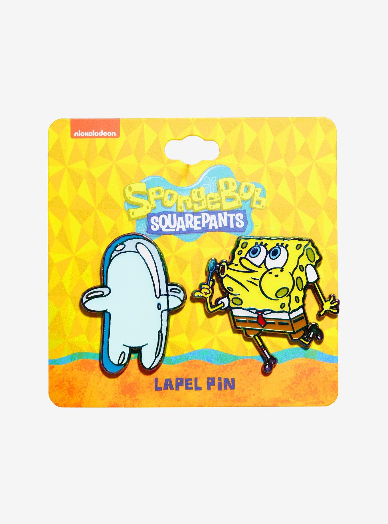 SpongeBob SquarePants Bubble Buddy Enamel Pin Set, , alternate