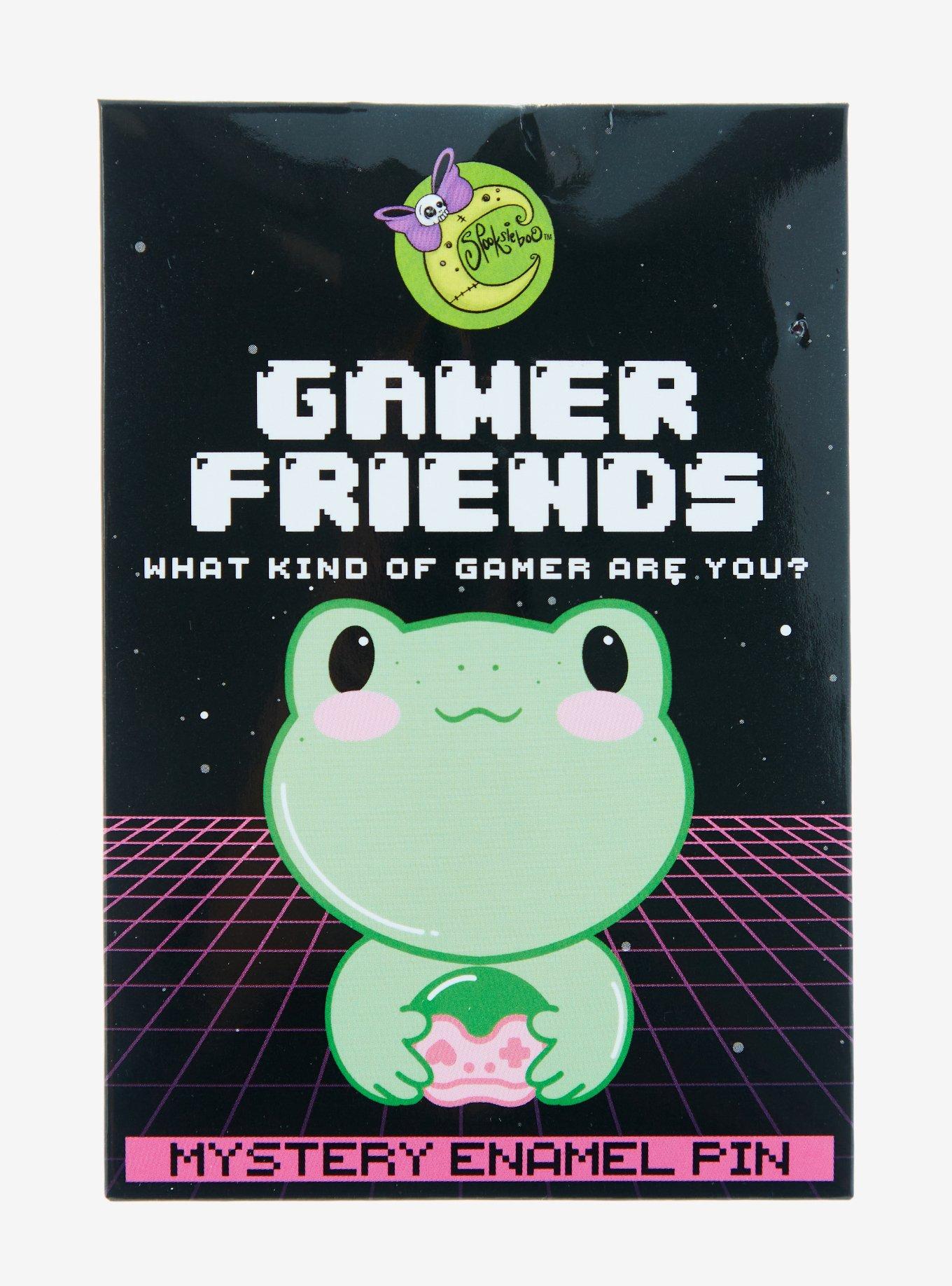 Animal Gamer Friends Blind Box Enamel Pin By SpooksieBoo, , alternate