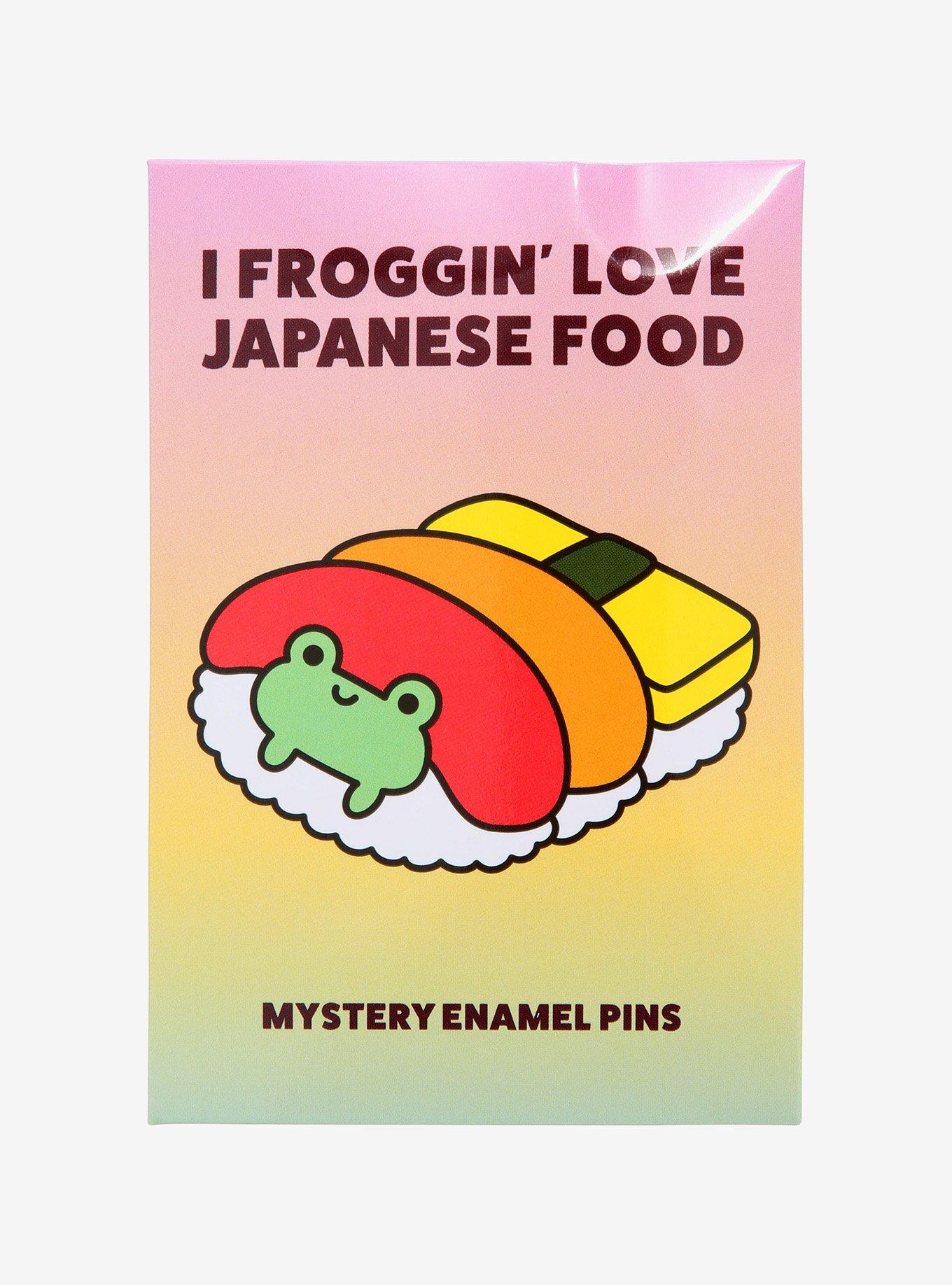 Frog Japanese Food Blind Bag Enamel Pin, , hi-res