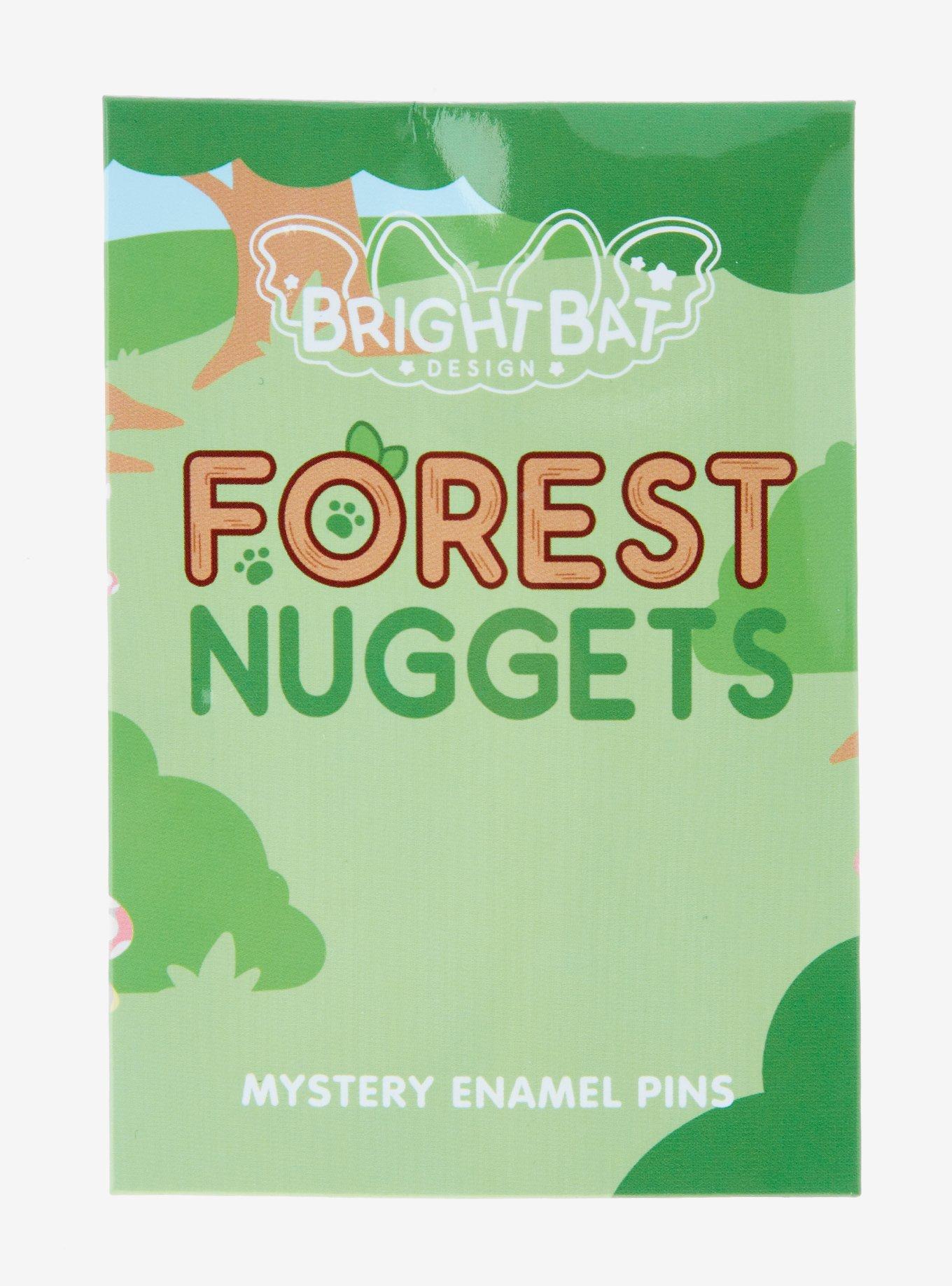 Forest Nuggets Animal Blind Box Enamel Pin By Bright Bat Design, , alternate