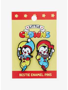 Little Clowns Best Friend Enamel Pin Set, , hi-res
