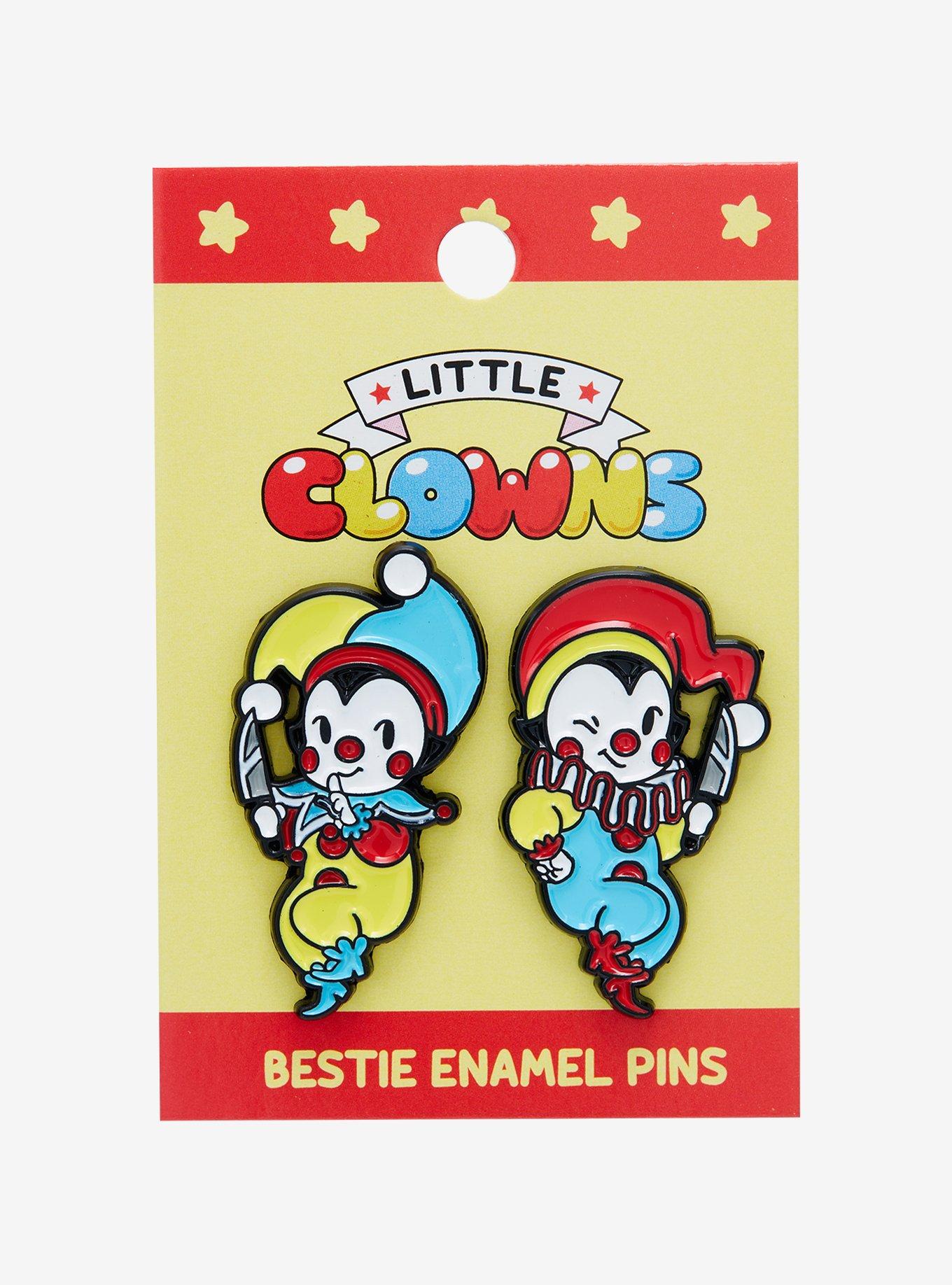 Little Clowns Best Friend Enamel Pin Set, , hi-res