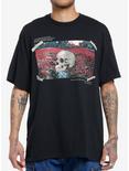 Social Collision® Van Gogh's Skull With Flowers Oversized T-Shirt, MULTI, alternate