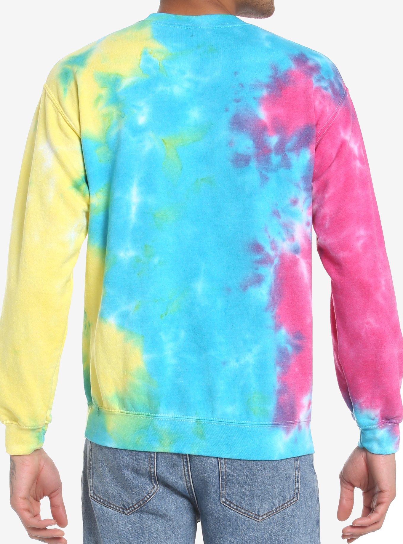 Barbie I Am Kenough Rainbow Tie-Dye Sweatshirt, MULTI, alternate