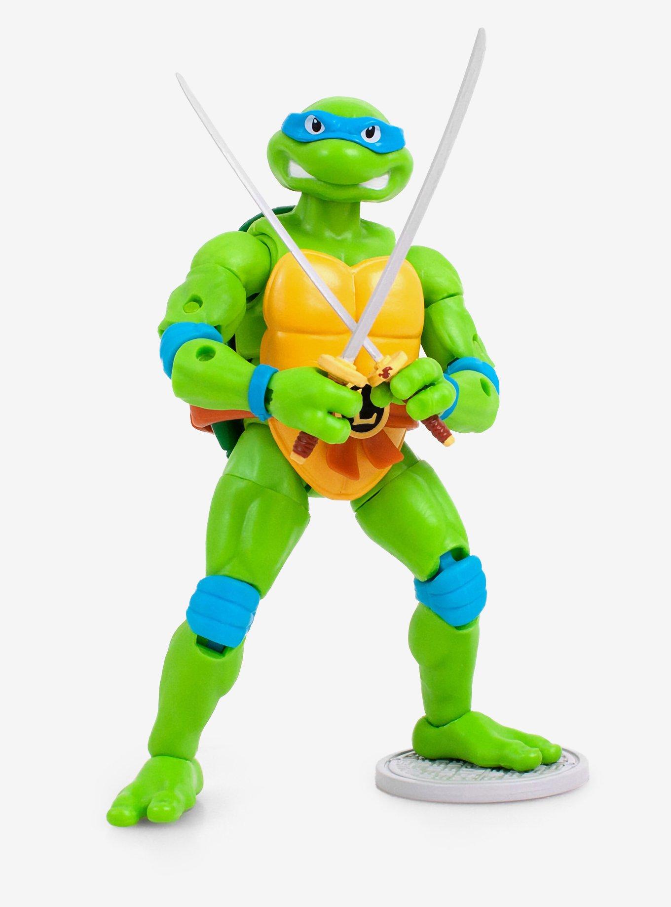 The Loyal Subjects BST AXN Teenage Mutant Ninja Turtles Leonardo Action Figure, , alternate