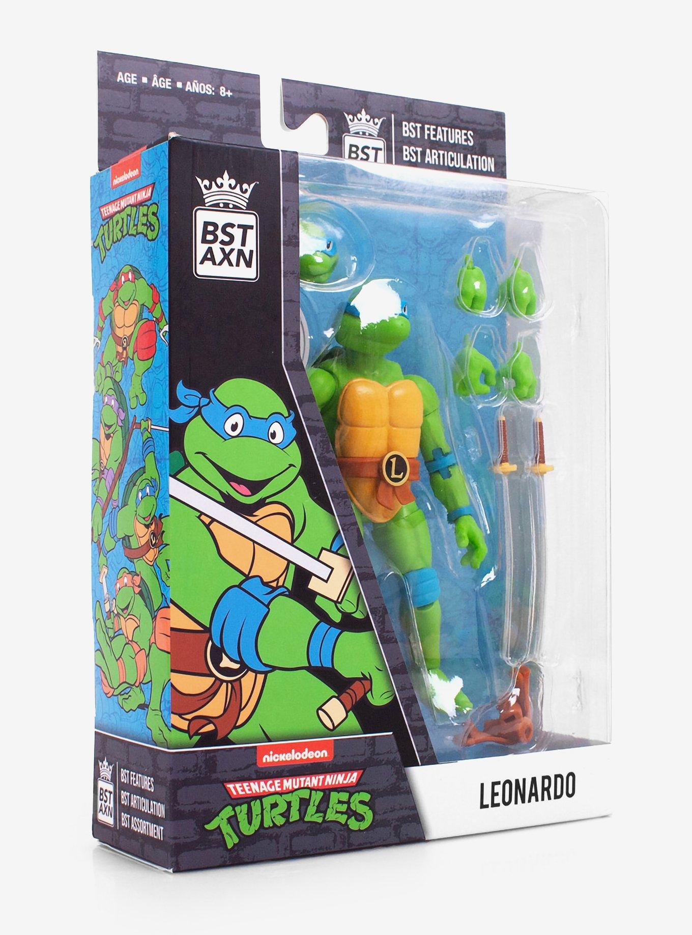 The Loyal Subjects BST AXN Teenage Mutant Ninja Turtles Leonardo Action Figure, , alternate