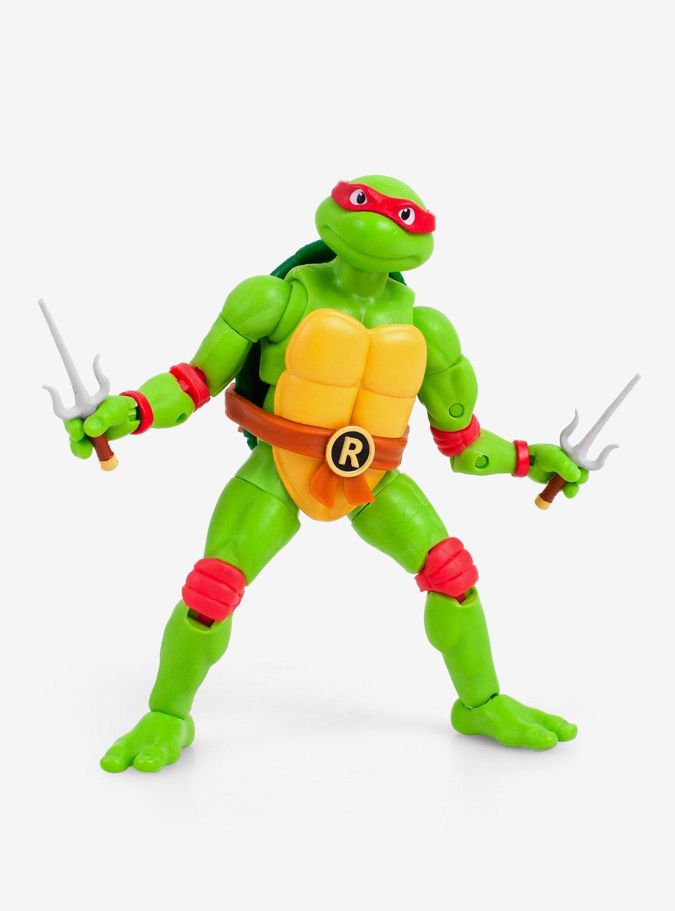 The Loyal Subjects BST AXN Teenage Mutant Ninja Turtles Raphael Action Figure, , alternate