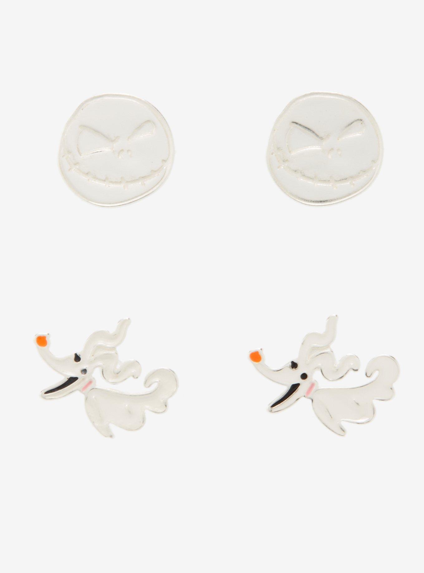 Disney The Nightmare Before Christmas Jack & Zero Earring Set - BoxLunch Exclusive, , alternate