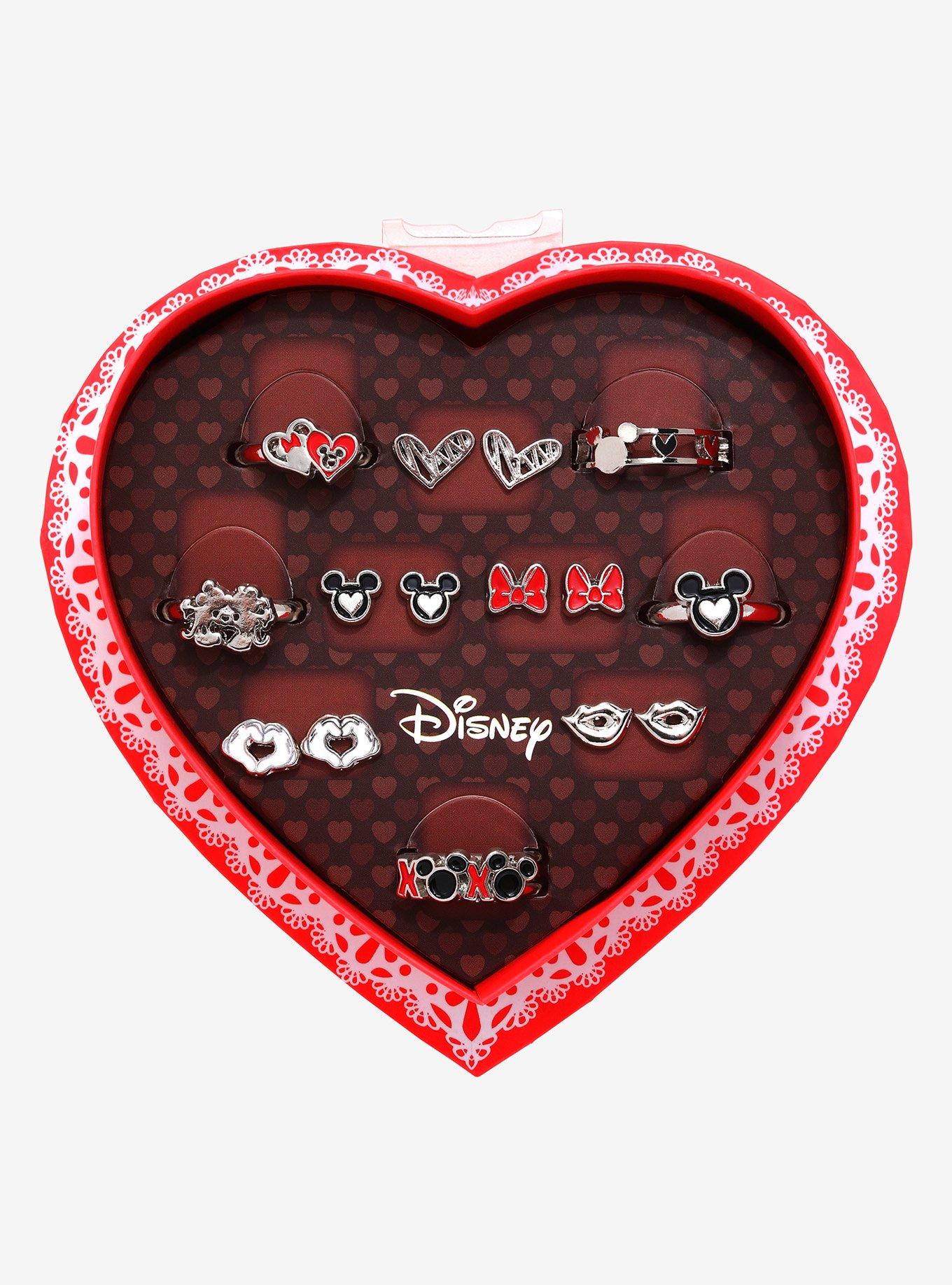 Disney Mickey & Minnie Silver Jewelry Set - BoxLunch Exclusive