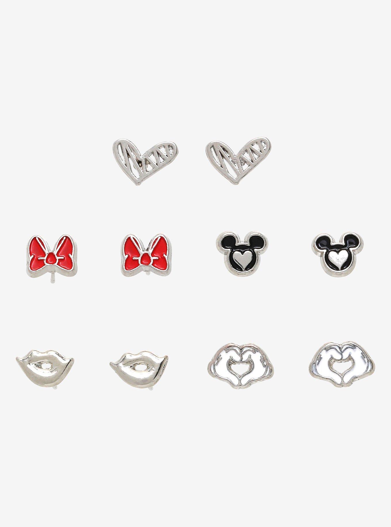 Disney Mickey & Minnie Silver Jewelry Set - BoxLunch Exclusive