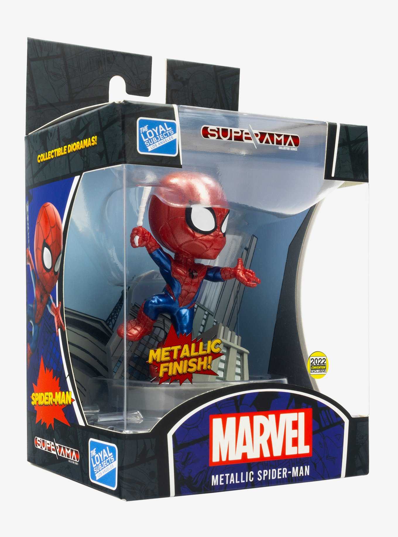 Marvel Spider-Man Superama Metallic Figure, , hi-res