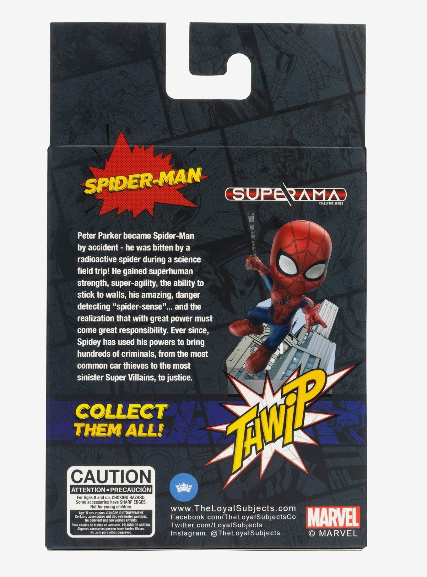 Marvel Spider-Man Superama Metallic Figure, , alternate