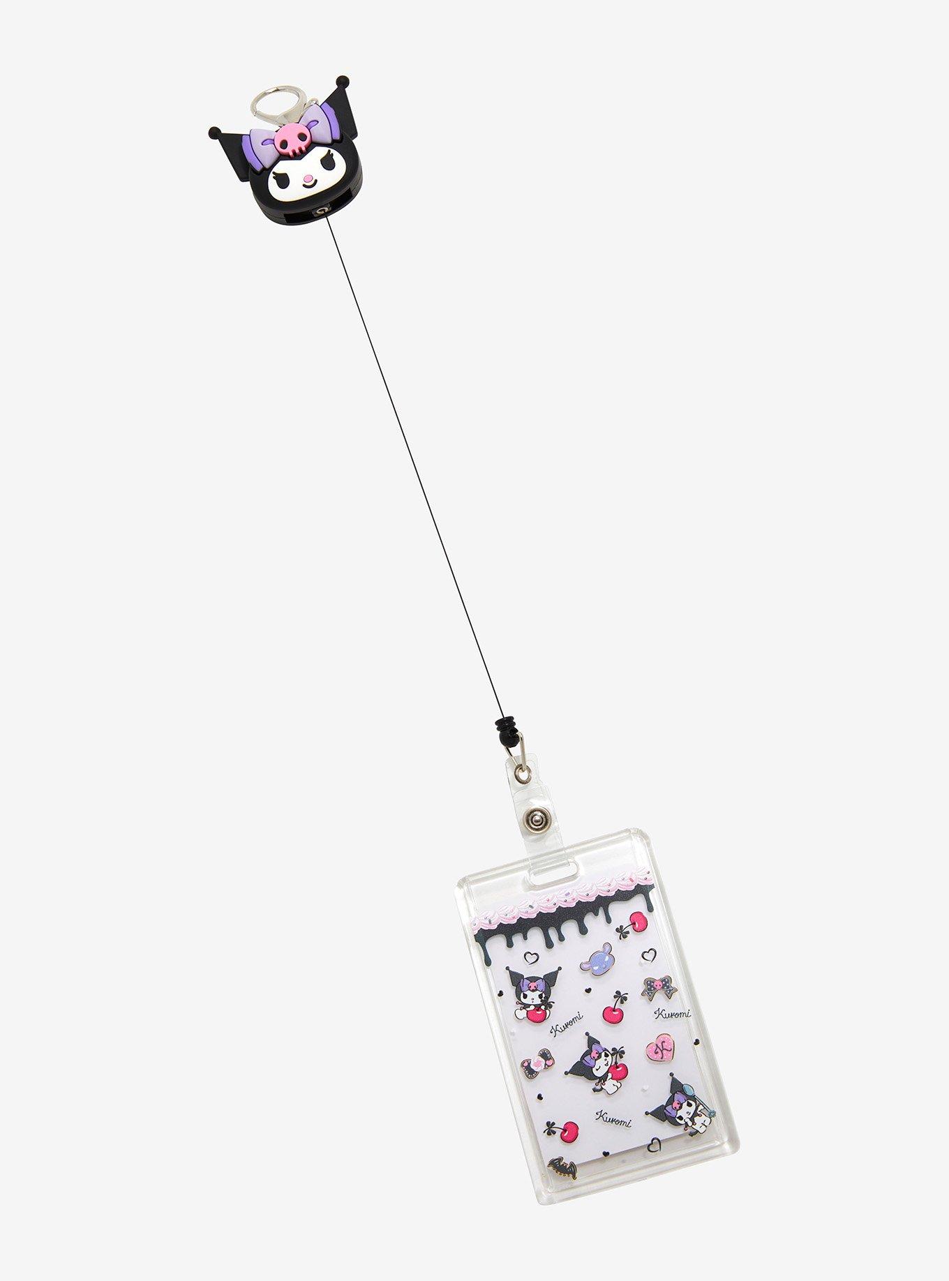 Sanrio Kuromi Figural Retractable Lanyard, , hi-res