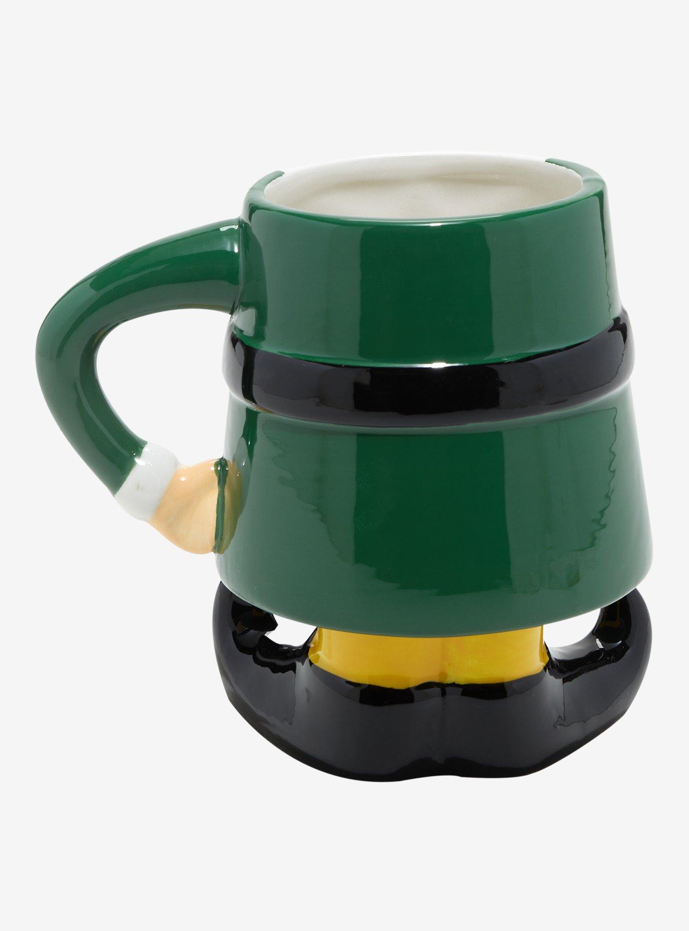 Elf Buddy's Feet Figural Ceramic Mug, , hi-res