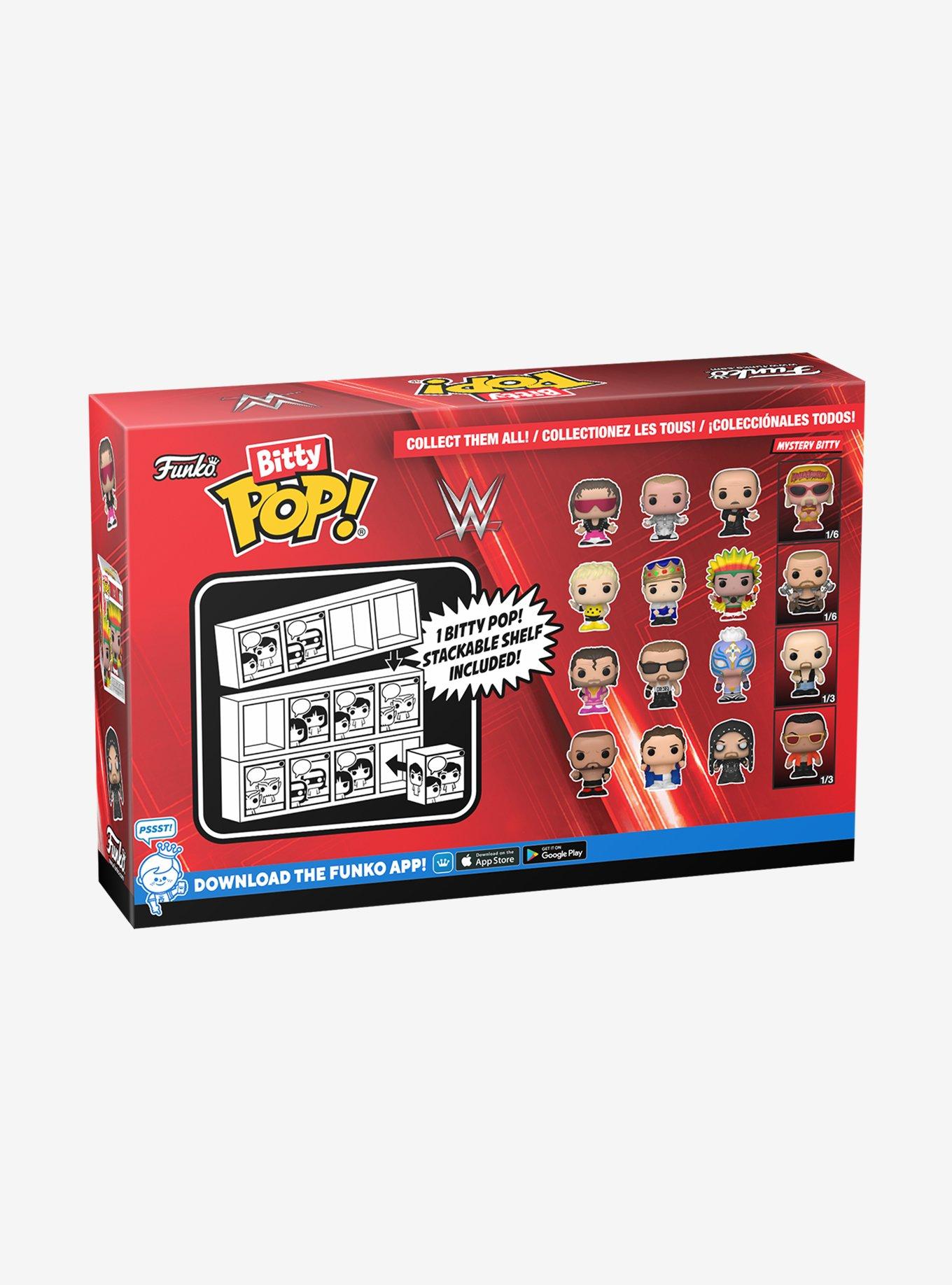 Funko Bitty Pop! WWE Bret Hart and Friends Blind Box Mini Vinyl Figure Set, , alternate