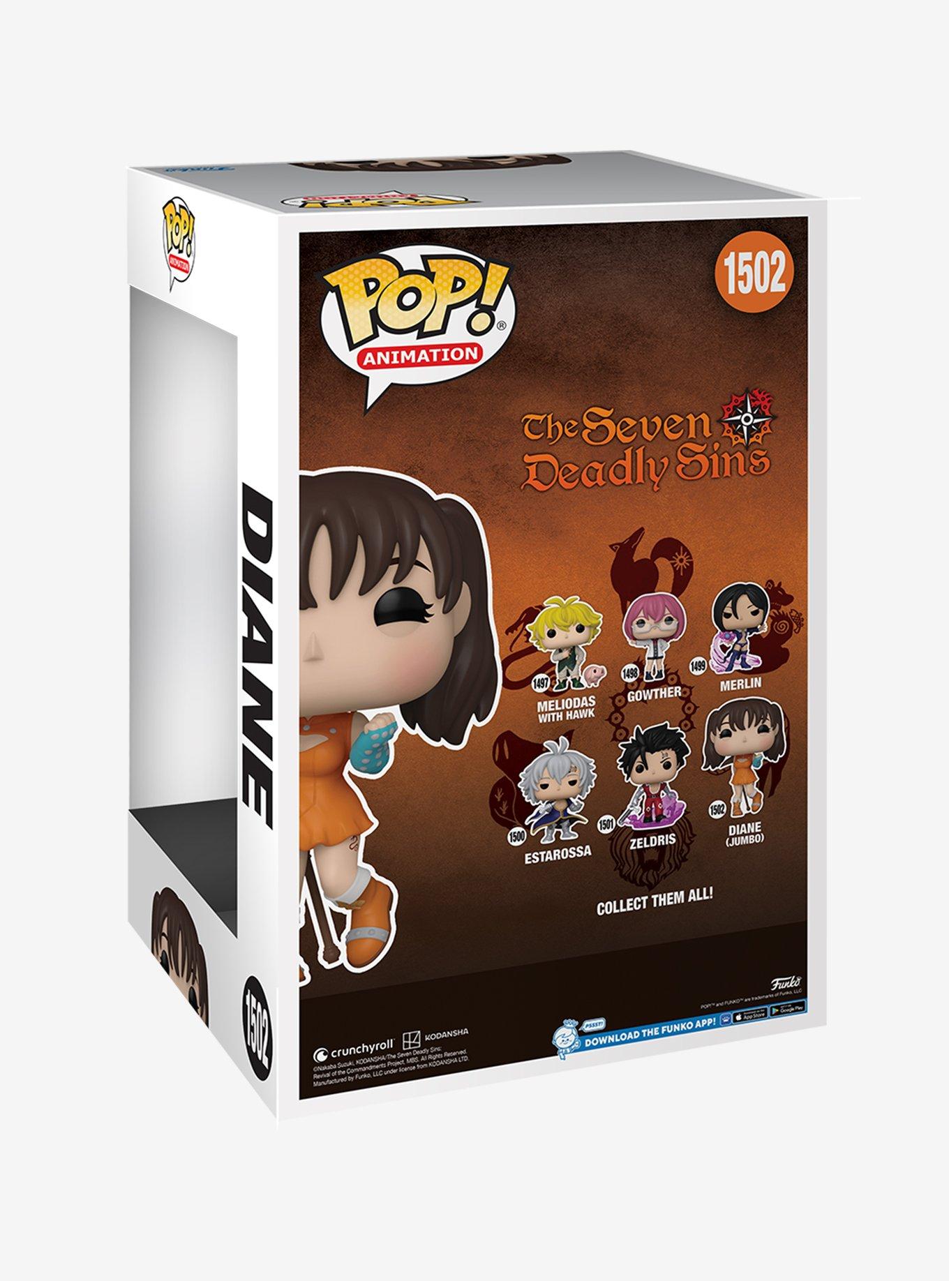 Funko Jumbo Pop! Animation The Seven Deadly Sins Diane Vinyl Figure, , alternate