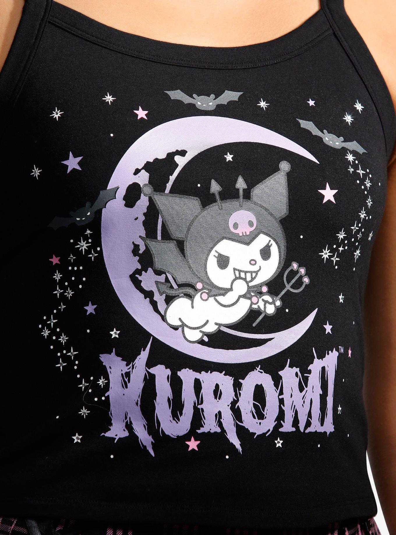 Kuromi Celestial Rhinestone Girls Tank Top, MULTI, alternate