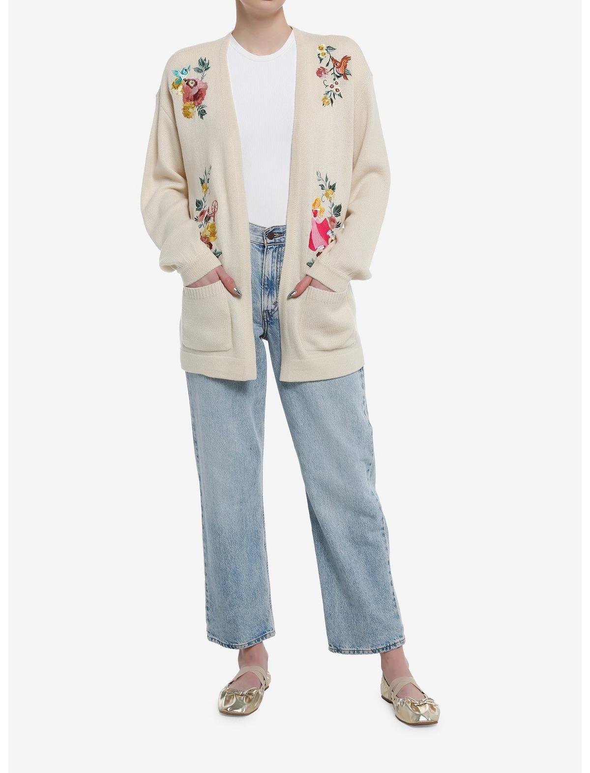Disney Sleeping Beauty Dream Castle Open Cardigan, MULTI, alternate