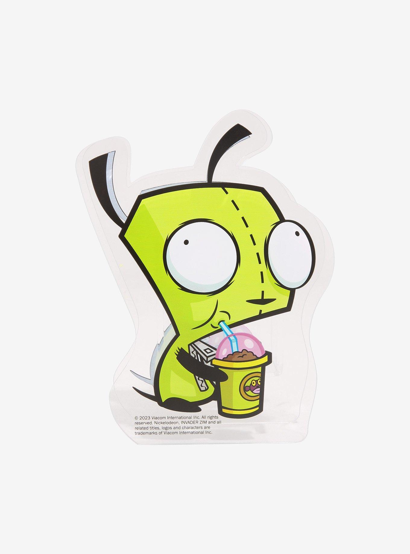 Invader Zim GIR Acrylic Pencil Holder, , alternate