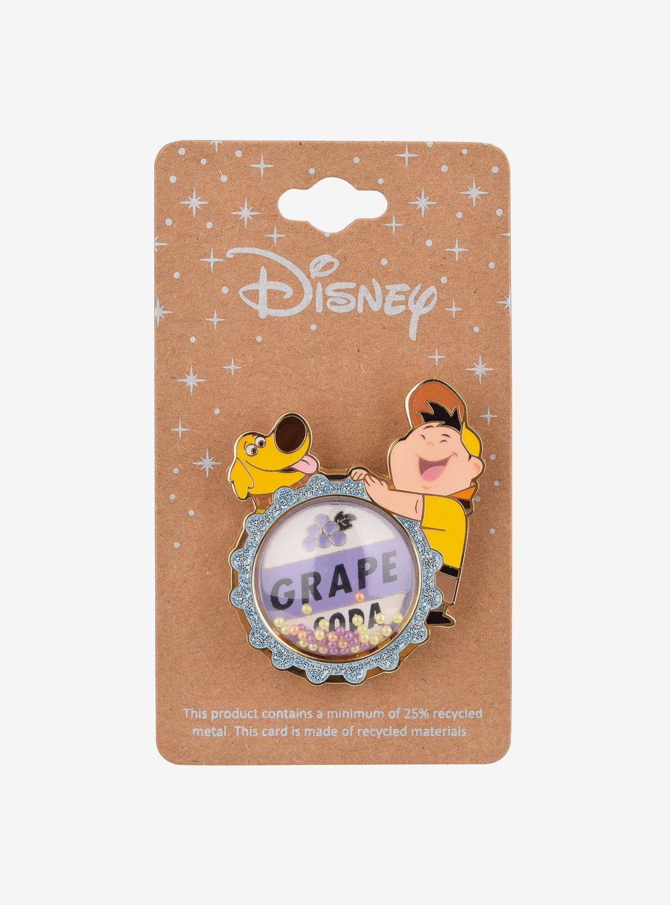 Disney Pixar Up Dug & Russell Grape Soda Dome Limited Edition Enamel Pin - BoxLunch Exclusive, , alternate