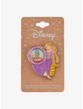Disney Tangled Rapunzel Floral Dome Limited Edition Enamel Pin - BoxLunch Exclusive, , hi-res