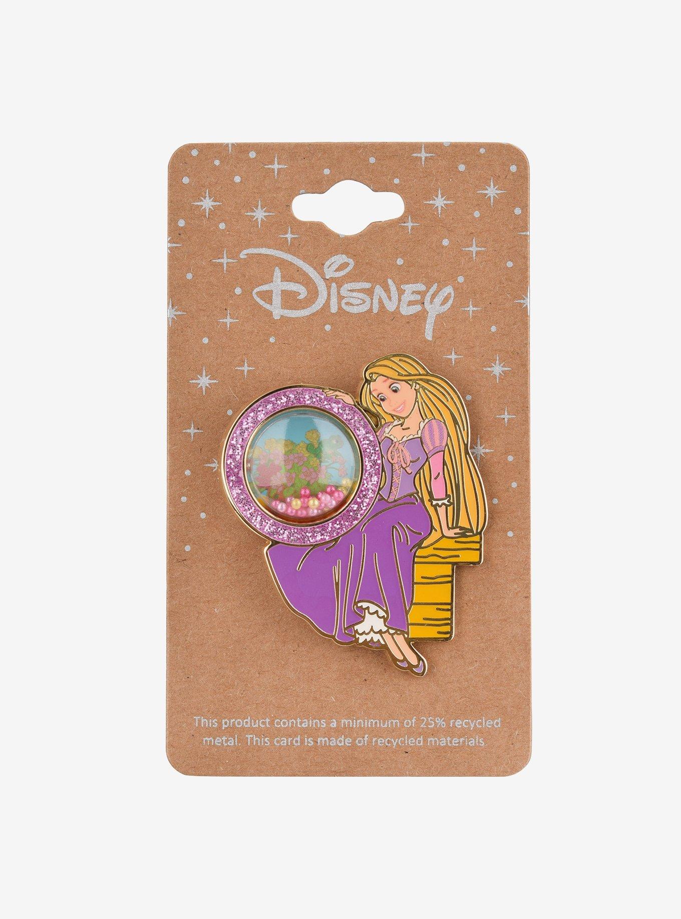 Disney Tangled Rapunzel Floral Dome Limited Edition Enamel Pin - BoxLunch Exclusive, , alternate