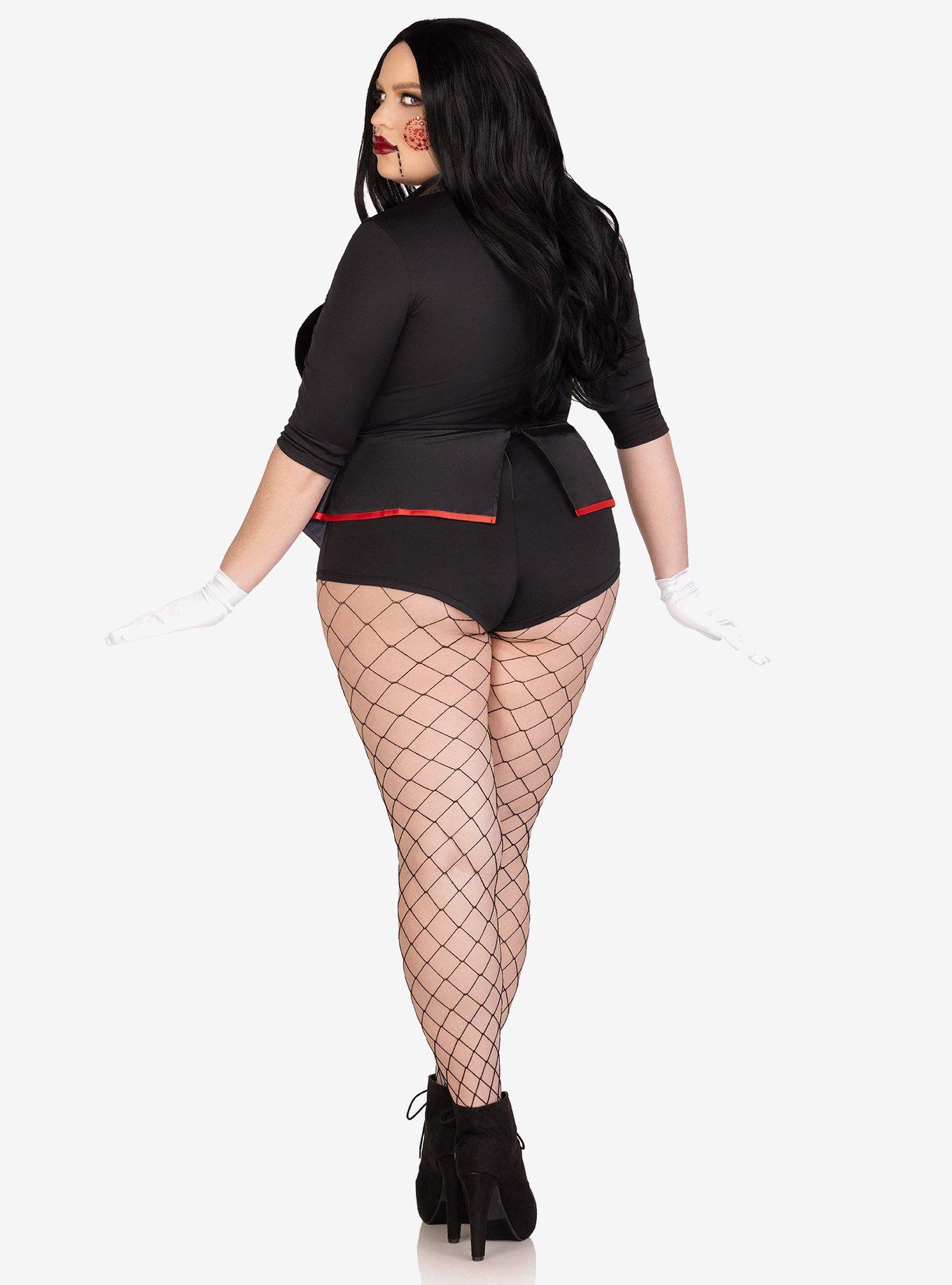 Pretty Puppet Costume Plus Size, BLACK, alternate