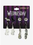 Wednesday Icons Earring Set - BoxLunch Exclusive, , alternate