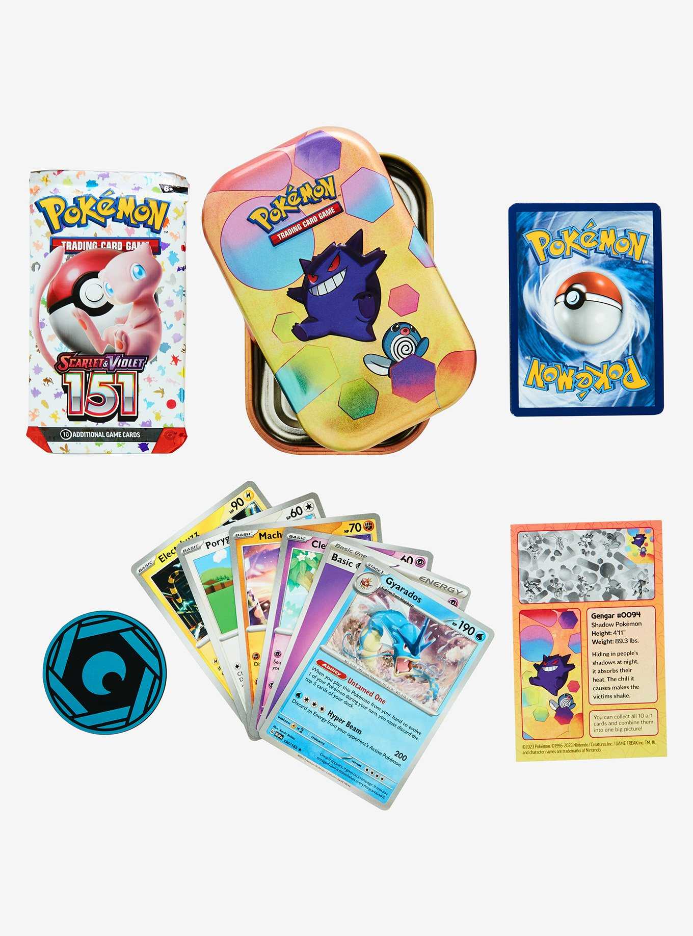 Pokémon Trading Card Game Scarlet & Violet 151 Mini Tin (Gengar & Poliwag), , hi-res