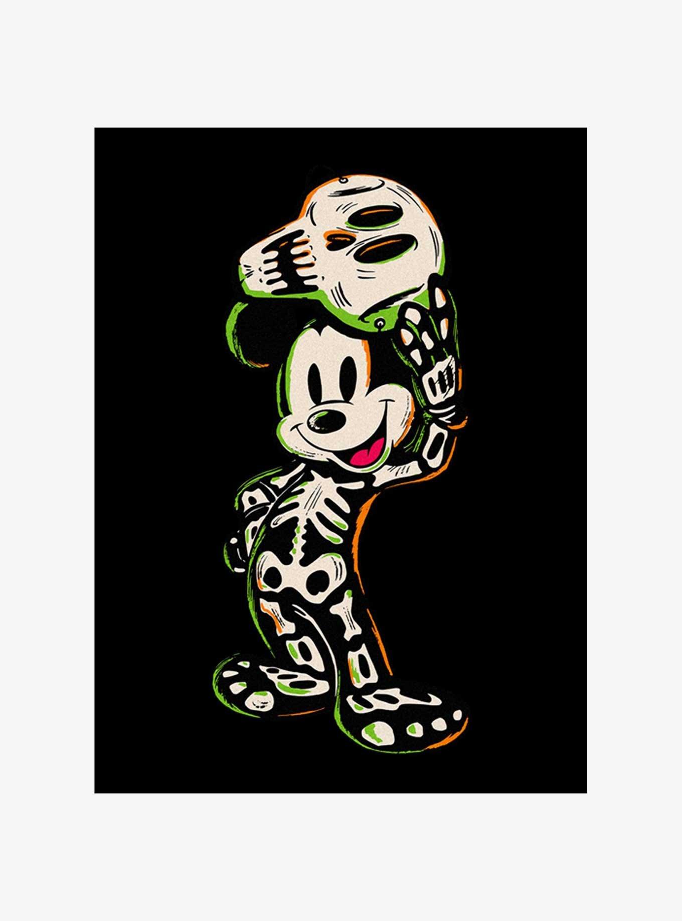 Disney100 Halloween Mickey Mouse Skeleton T-Shirt, , hi-res