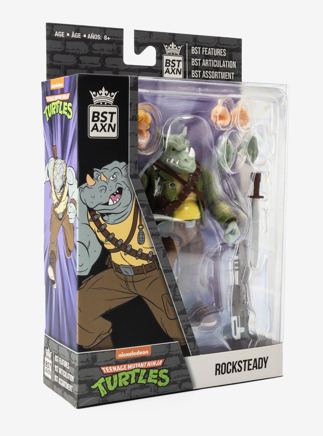 The Loyal Subjects Teenage Mutant Ninja Turtles Rocksteady BST AXN Action Figure, , alternate