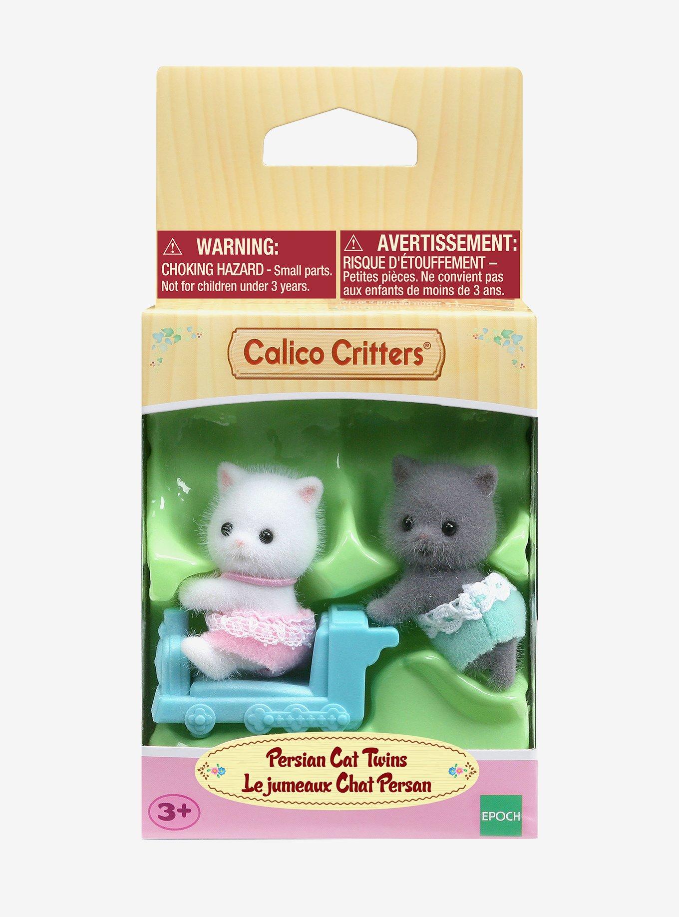 Calico Critters Persian Cat Twins Figure Set, , hi-res