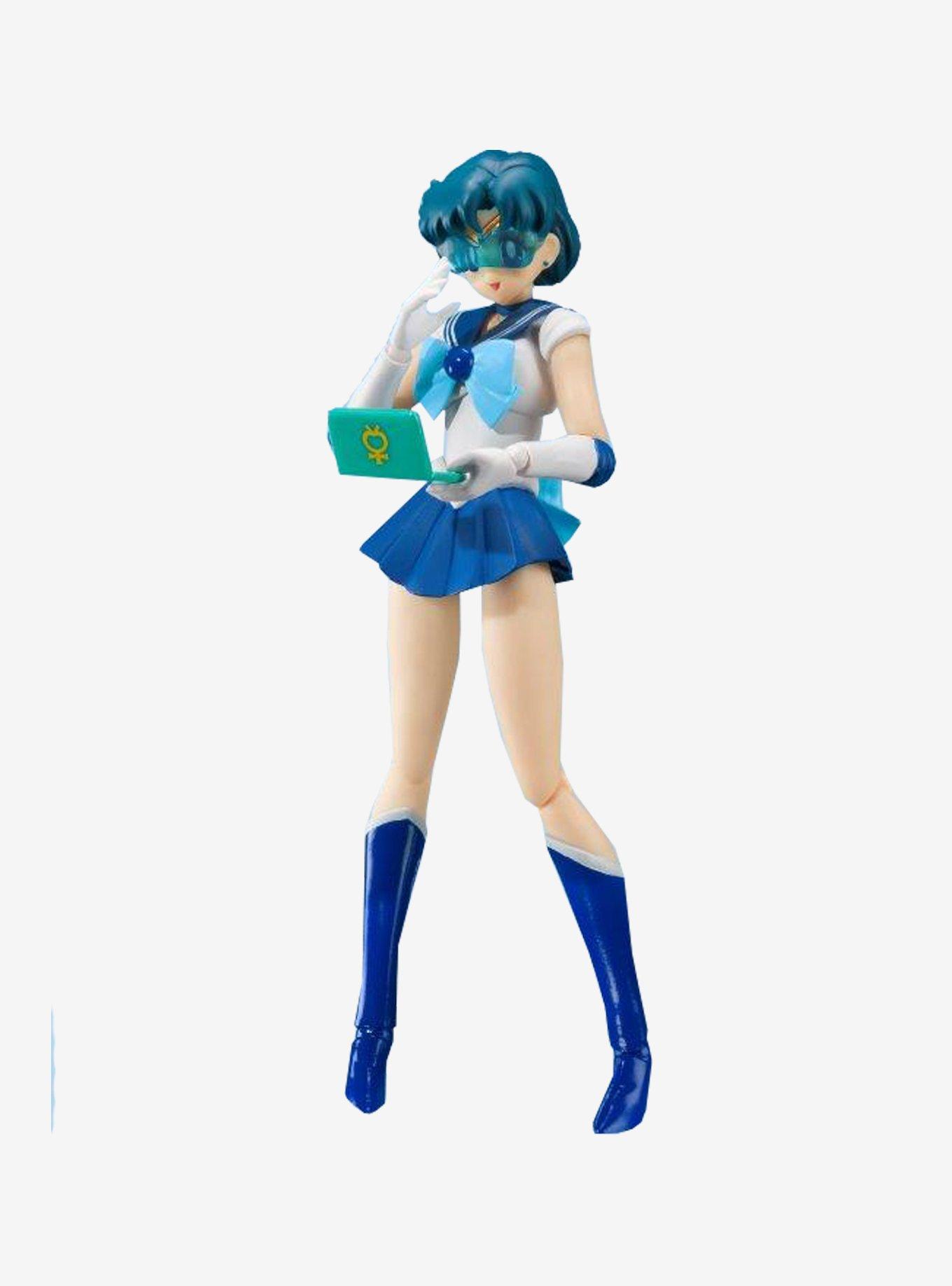 Bandai Spirits Sailor Moon S.H.Figuarts Sailor Mercury Figure, , alternate
