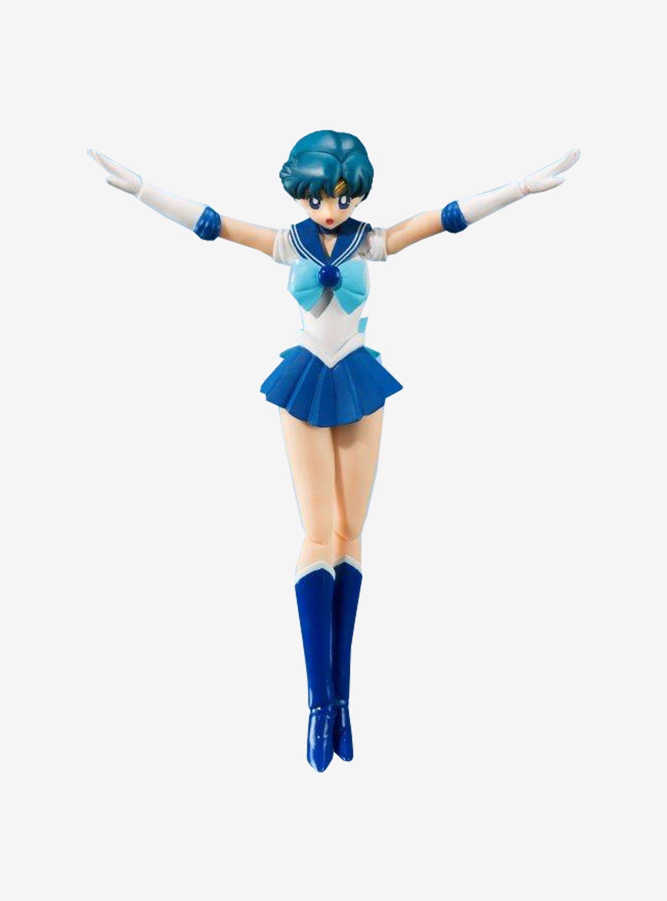 Bandai Spirits Sailor Moon S.H.Figuarts Sailor Mercury Figure, , alternate