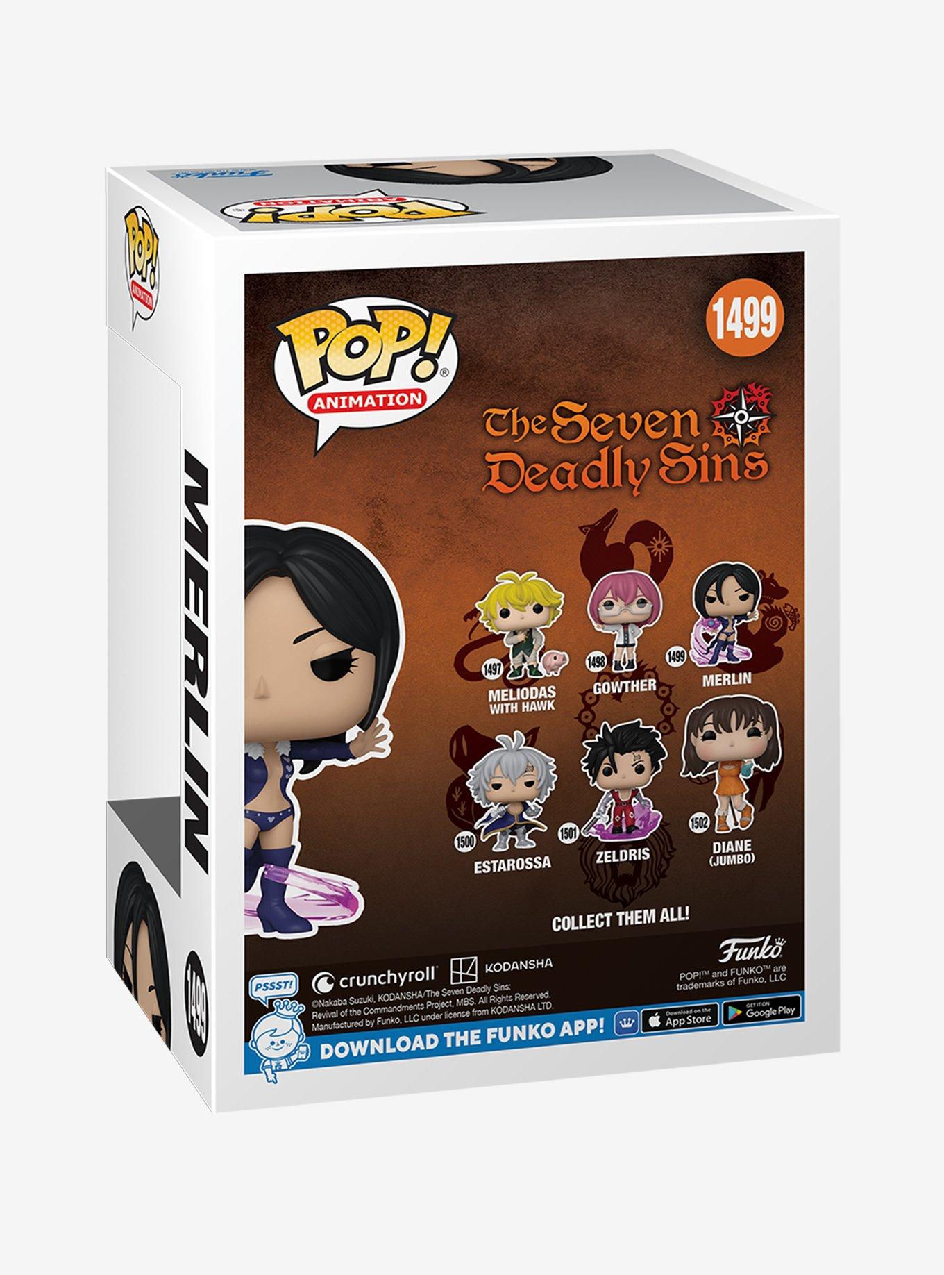 Funko Pop! Animation The Seven Deadly Sins Merlin Vinyl Figure, , alternate