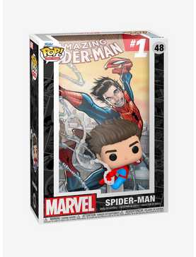 Funko Pop! Comic Covers Marvel Spider-Man Vinyl Bobblehead Figure, , hi-res