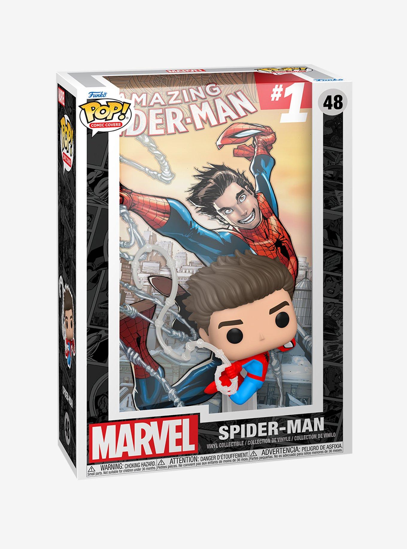 Funko Pop! Comic Covers Marvel Spider-Man Vinyl Bobblehead Figure, , alternate