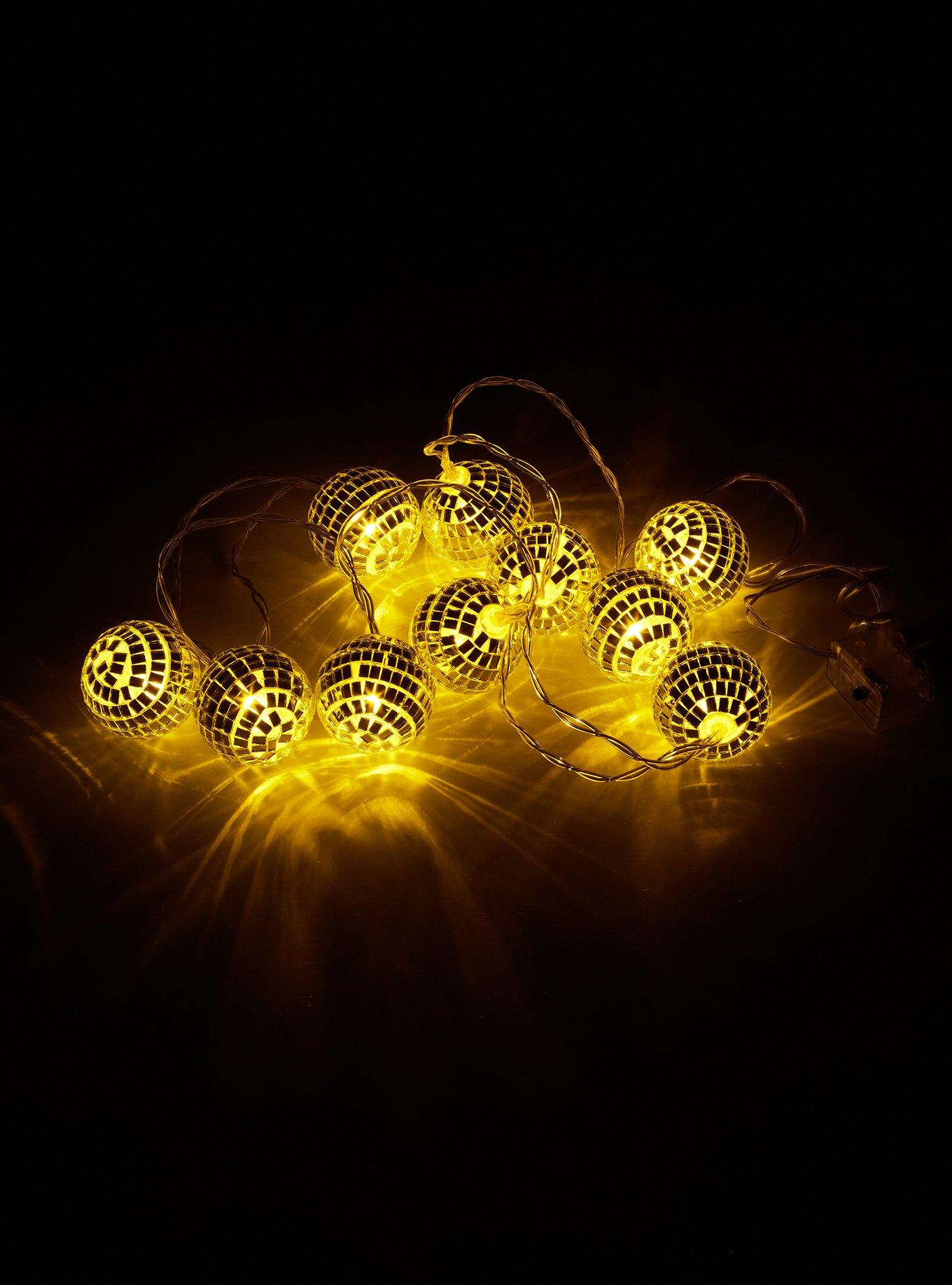Disco Ball String Lights, , hi-res