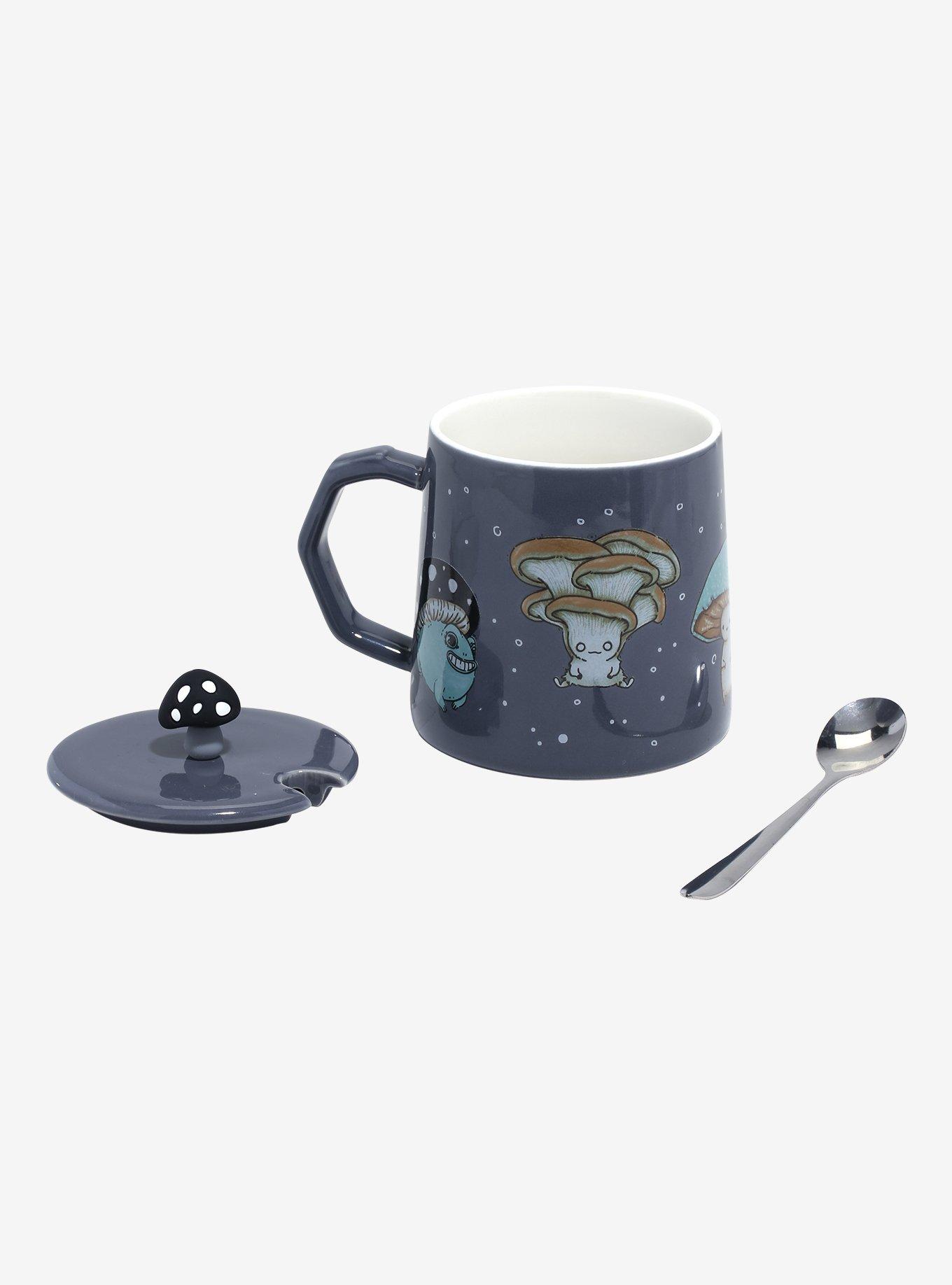 Mushroom Creature Mug With Lid & Spoon By Guild Of Calamity, , alternate