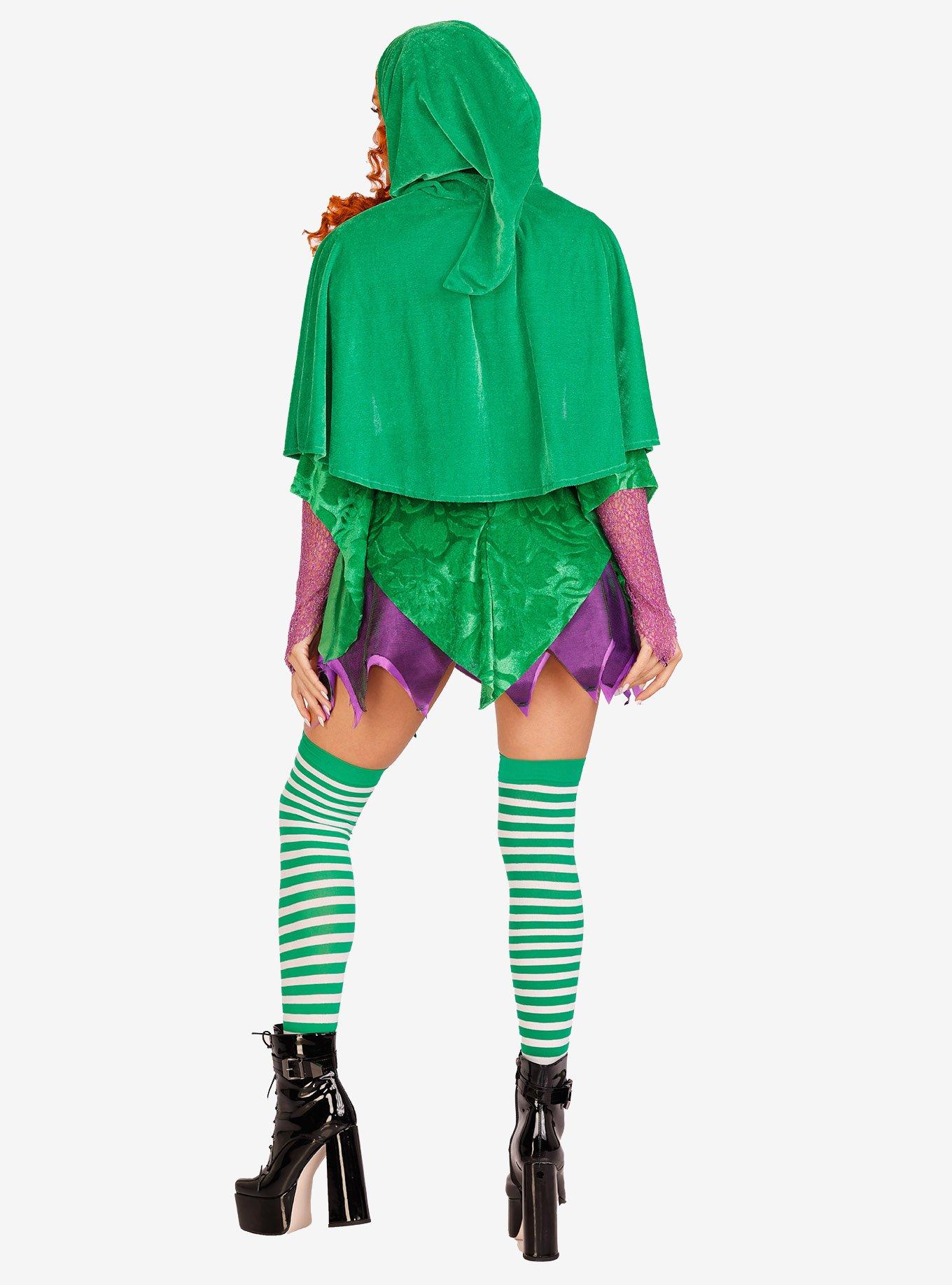 Crafty Spellcaster Costume, GREEN, alternate