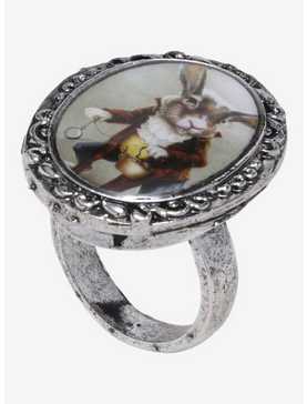 Thorn & Fable Dapper Rabbit Cameo Ring, , hi-res