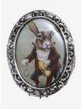 Thorn & Fable Dapper Rabbit Cameo Ring, , alternate
