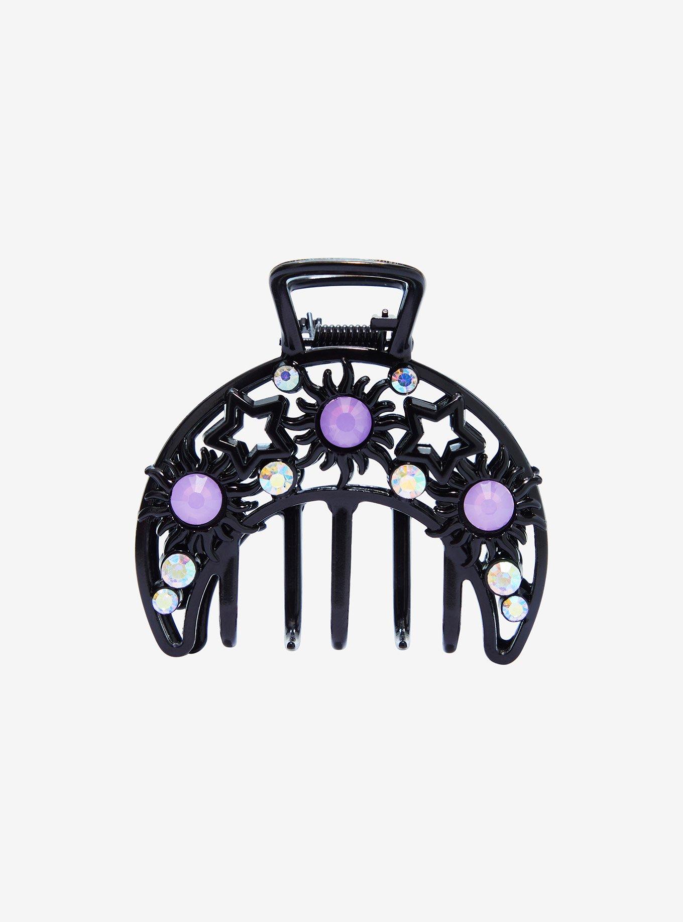 Cosmic Aura Moon Opal Claw Hair Clip, , hi-res