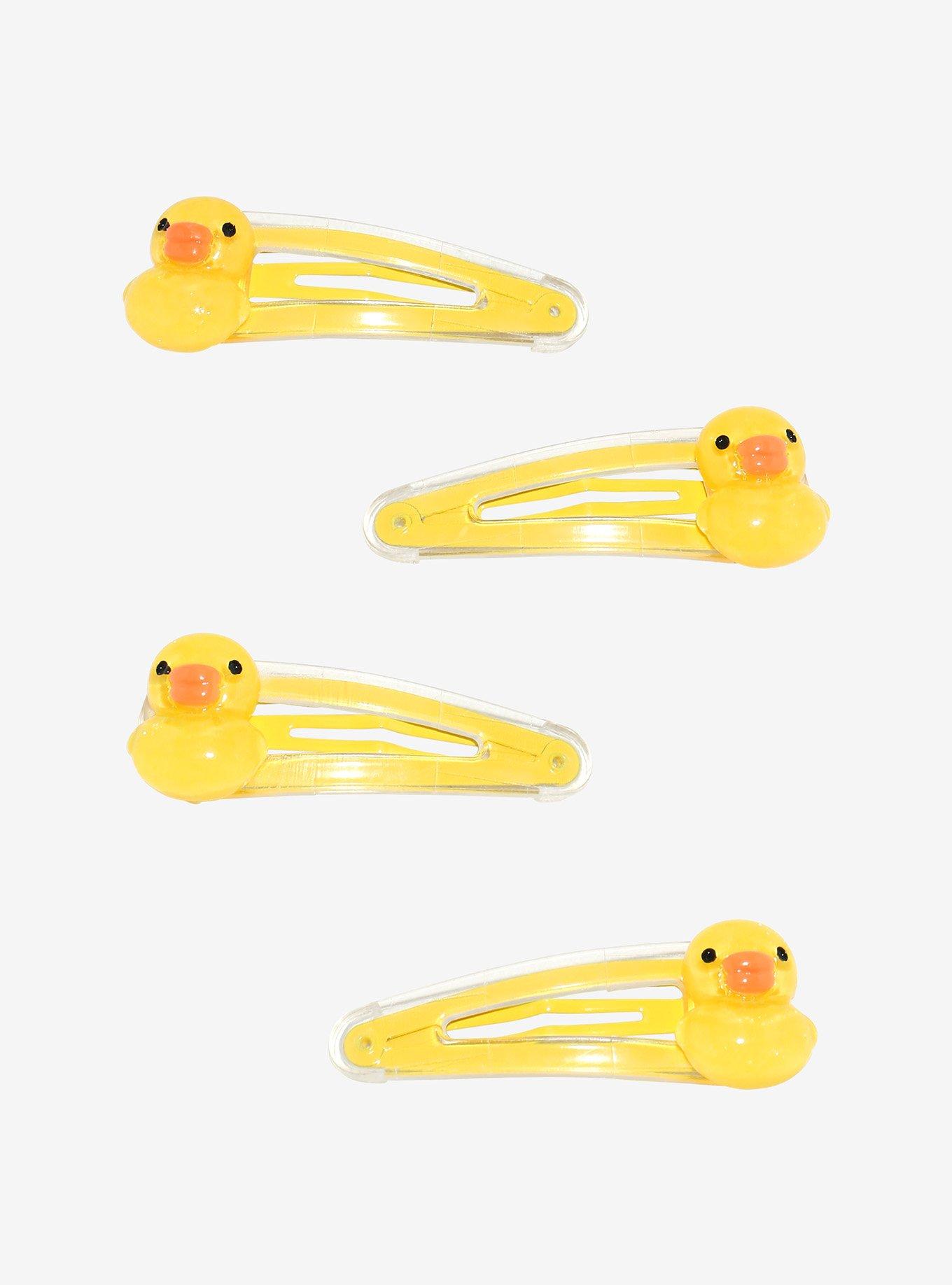 Sweet Society Rubber Duckie Hair Clips