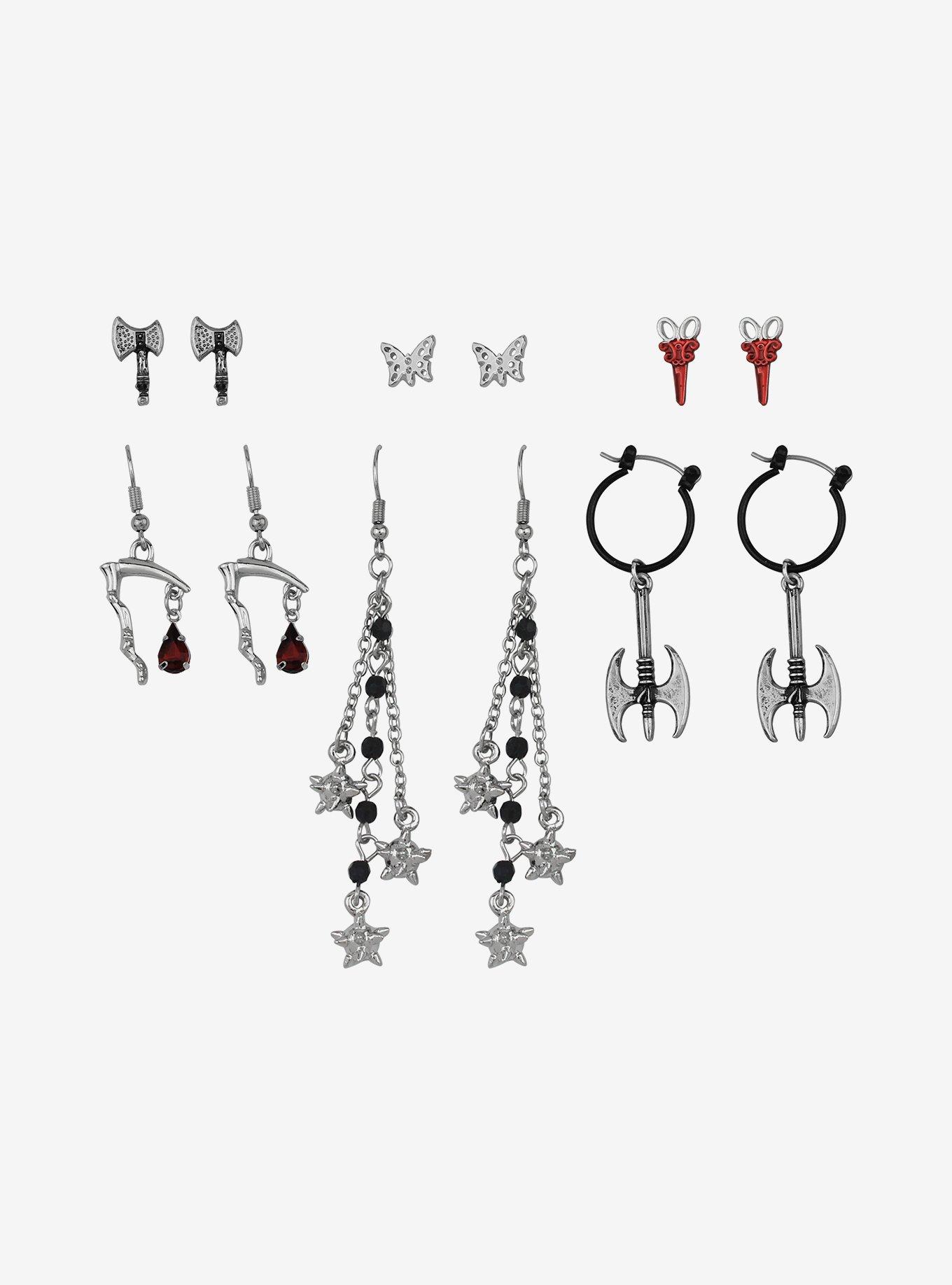 Bloody Weapons Earring Set, , alternate
