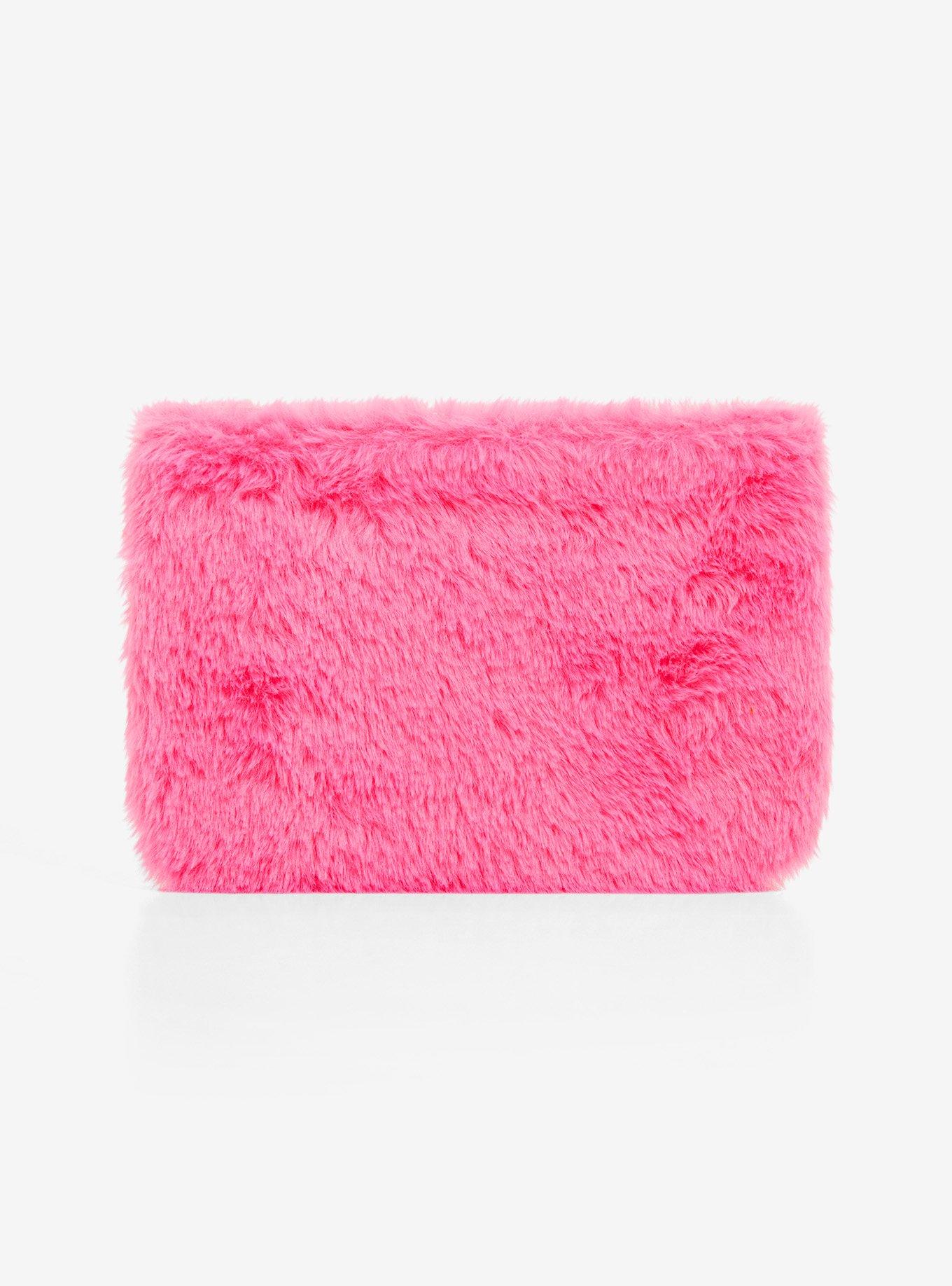 Bratz Pink Faux Fur Chain Pouch, , alternate