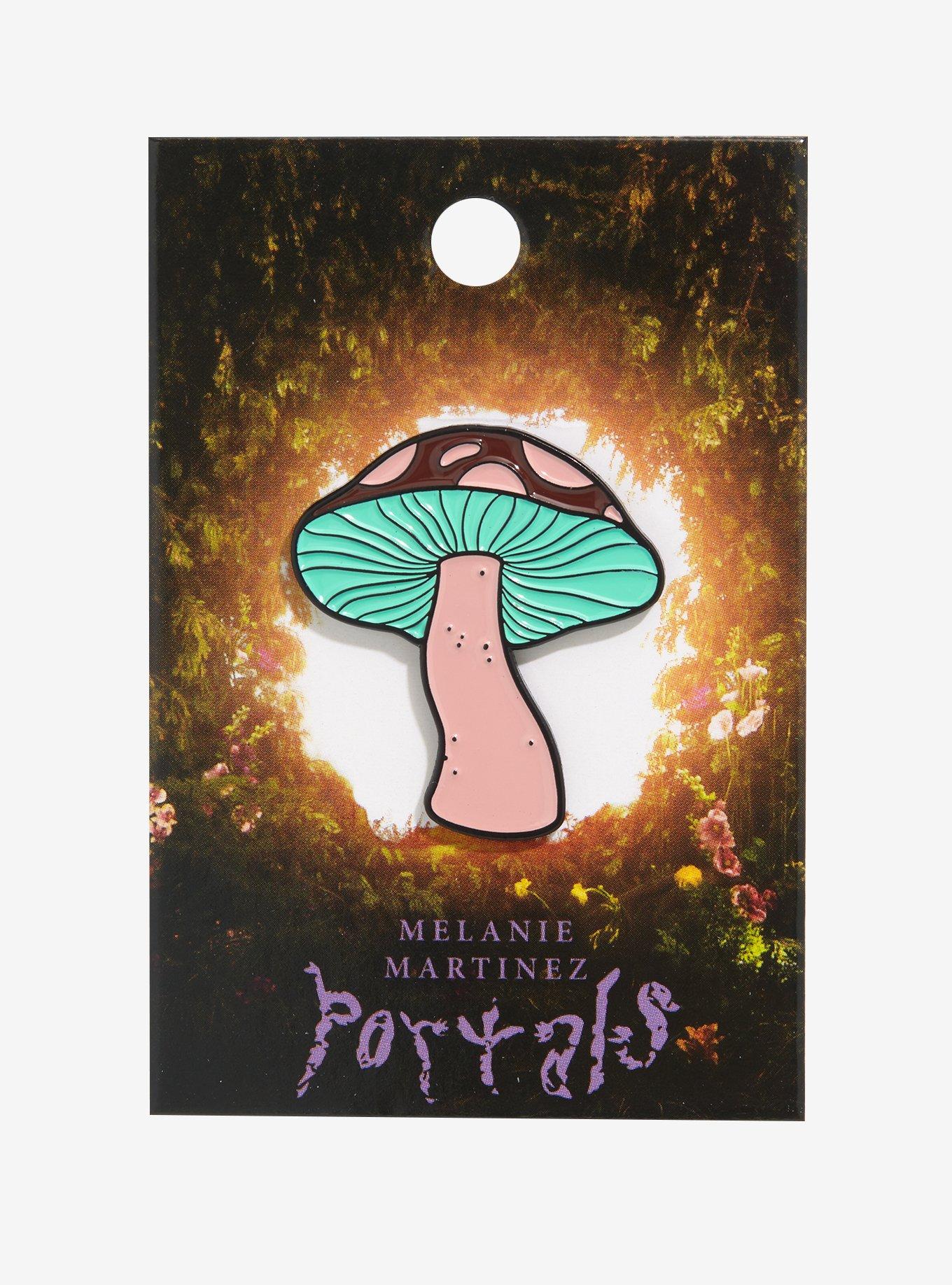 Melanie Martinez Mushroom Enamel Pin, , hi-res