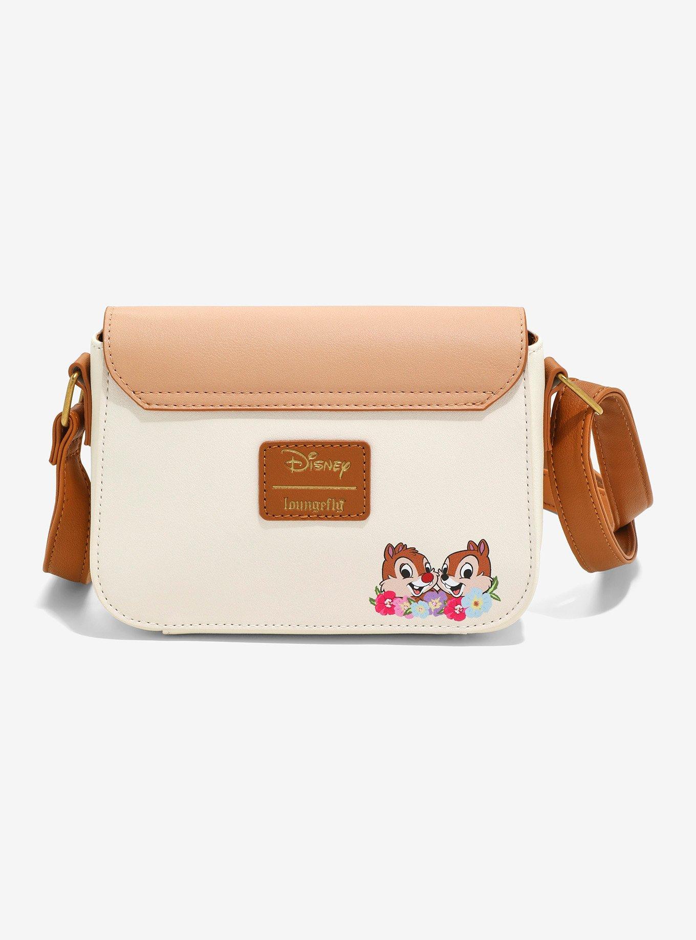 Loungefly Disney Chip 'N' Dale Nose To Nose Crossbody Bag, , alternate